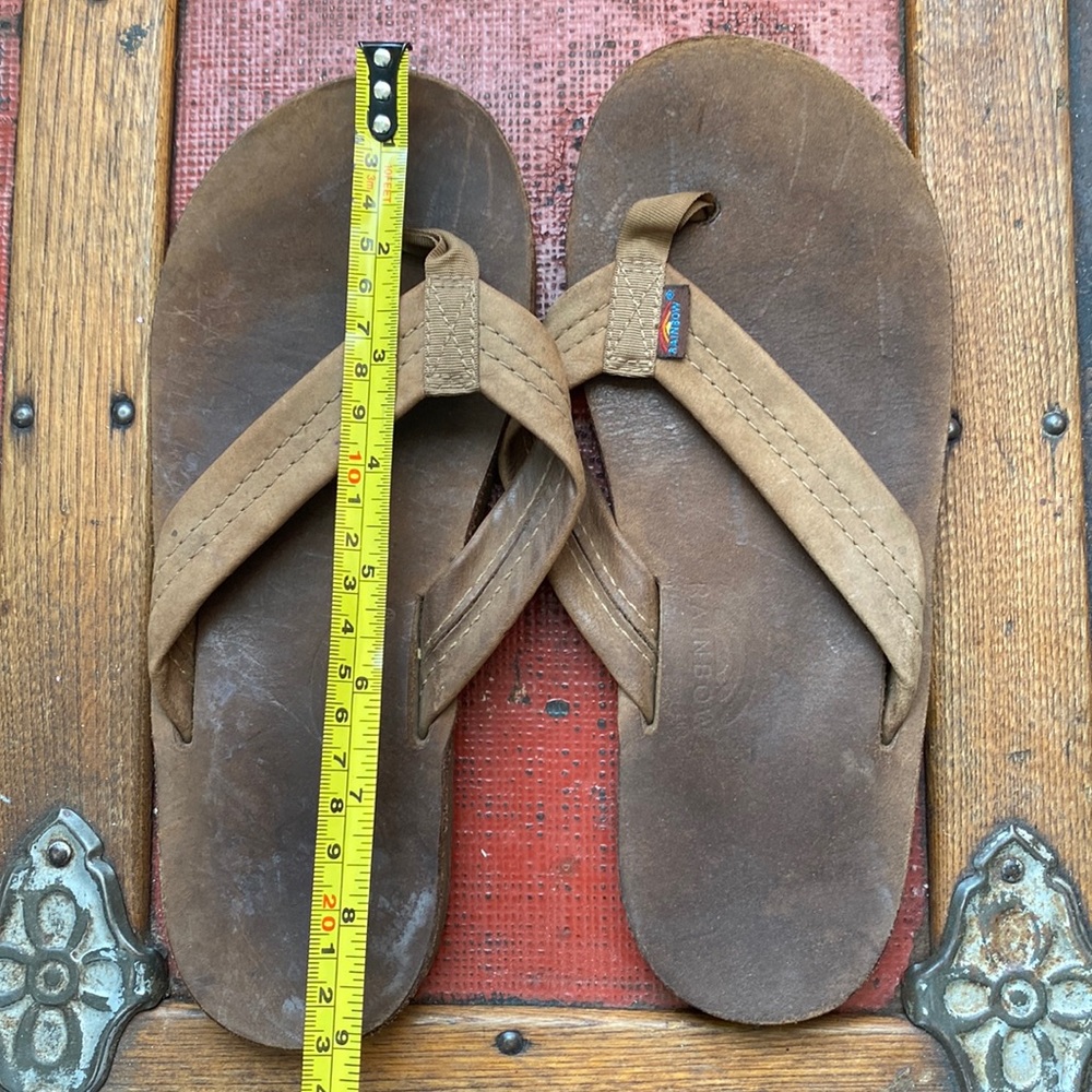 Kids Rainbow Flip Flop Size 2-3 (L: 9 inches)